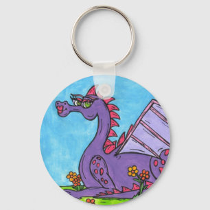 Elizabeth the Dragon Keychain