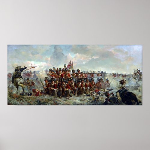 Elizabeth Thompson The 28th Regiment at Quatre Poster