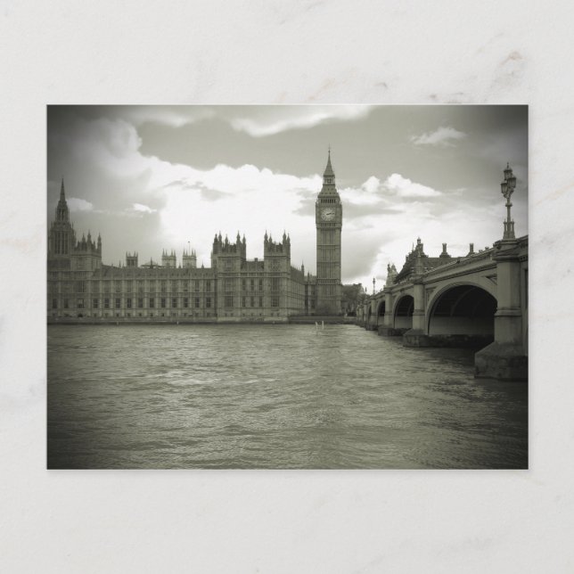 Elizabeth Tower - Big Ben Postcard (Front)