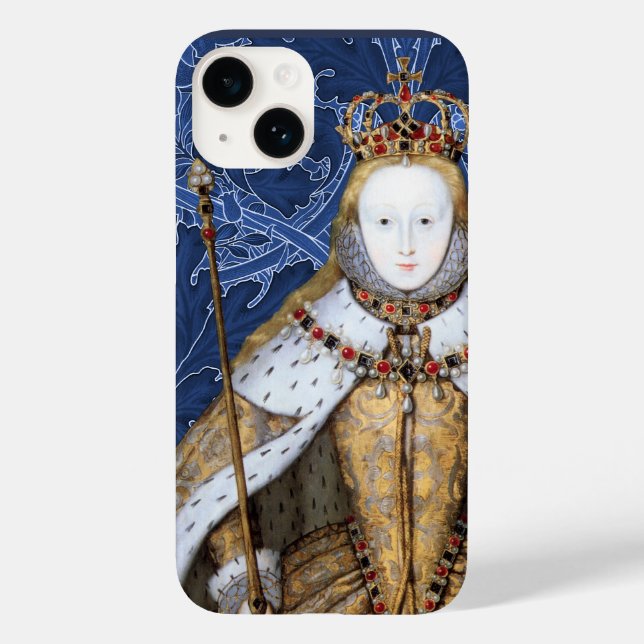 Elizabeth Tudor, Queen of England Case-Mate iPhone Case (Back)