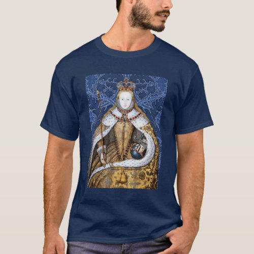 Elizabeth Tudor Queen of England T_Shirt