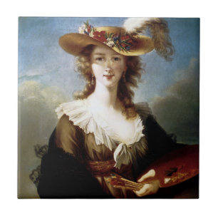 Elizabeth Vigee-Le Brun ~ Self Portrait Tile