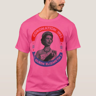 Elizabeth Vintage 1953 Coronation T-Shirt