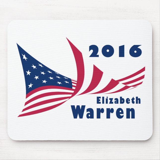 Elizabeth Warren 2016 Mouse Pad (Front)