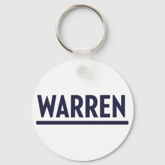 Elizabeth Warren 2020 presidential campaign logo Keychain