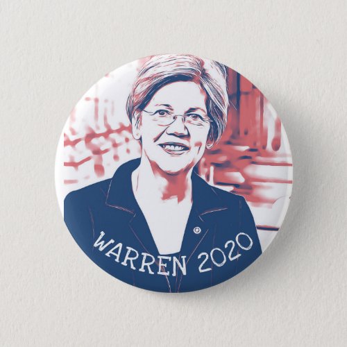 ELIZABETH WARREN 2020 Presidential Election Button