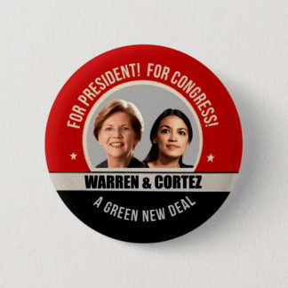 Elizabeth Warren for President 2020 Button