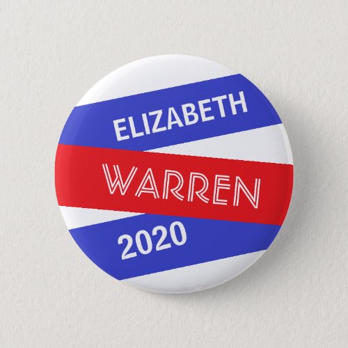 Elizabeth Warren for President 2020 Button