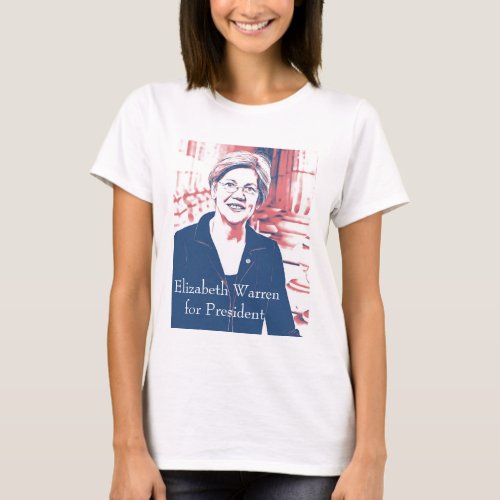 Elizabeth Warren for President 2020 Election T_Shirt