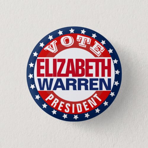 Elizabeth Warren for President Button