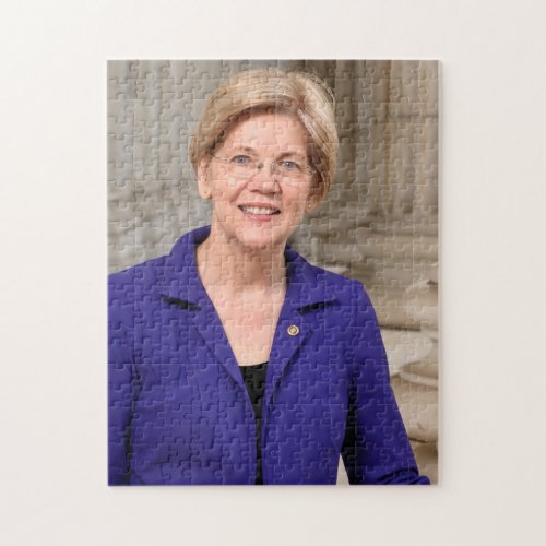Elizabeth Warren Official Portrait Jigsaw Puzzle