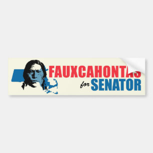 Elizabeth Warren Parody bumper sticker