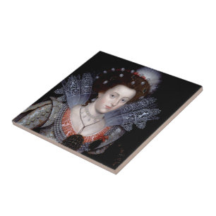 Elizabeth, Winter Queen of Bohemia Tile