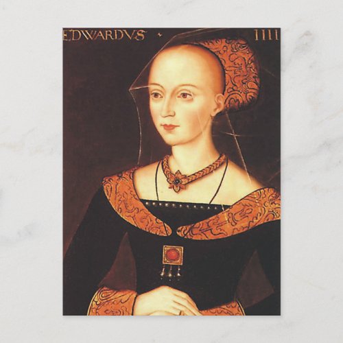 Elizabeth Woodville The White Queen Postcard