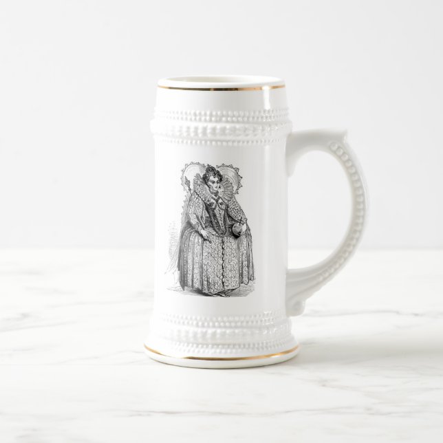 Elizabethan Clothing Beer Stein (Right)
