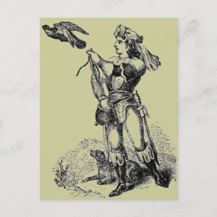 Elizabethan Costumes Postcard