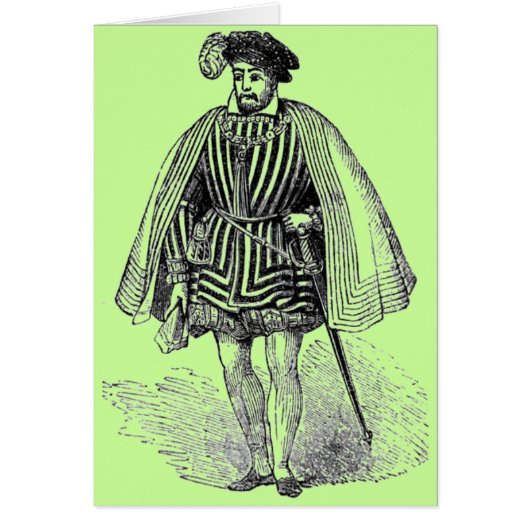 Elizabethan Fashion Cards (Front)