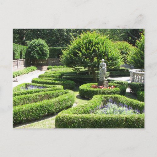 Elizabethan Gardens Manteo North Carolina Postcard