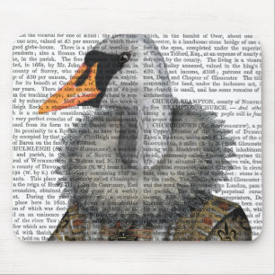 Elizabethan Swan Mouse Pad