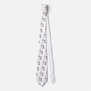 Elizabethan Theatre Sketch II Neck Tie