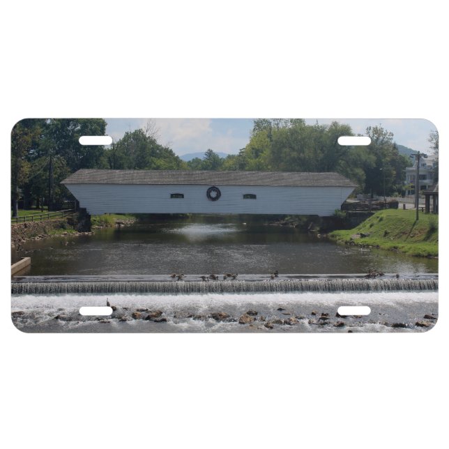 Elizabethton Covered Bridge License Plate (Front)
