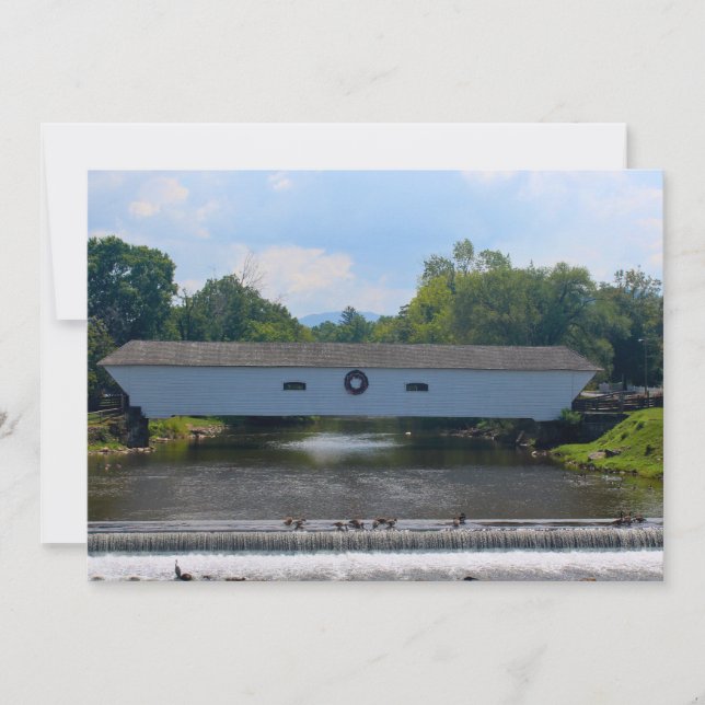Elizabethton Covered Bridge Note Card (Front)