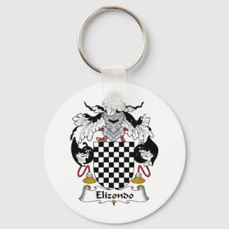 Elizondo Family Crest Keychain