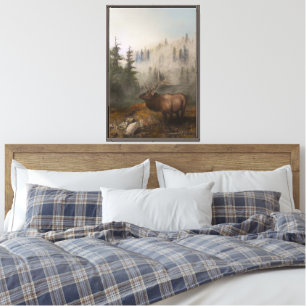 Elk 16 x 24 canvas print