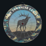 Elk and Camo Dart Board<br><div class="desc">The Elk and Camo dartboard is a great extra activity at home or at the hunting lodge.</div>