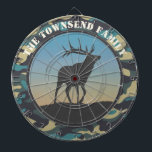 Elk and Camo Dart Board<br><div class="desc">The Elk and Camo dartboard is a great extra activity at home or at the hunting lodge.</div>