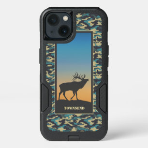 Elk and Camo iPhone 13 Case