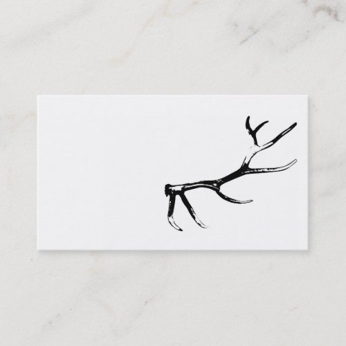 Elk Antler Business Card