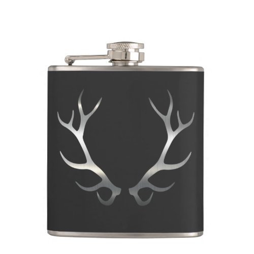 Elk Antlers Flask