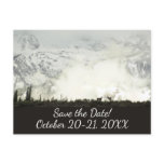 Elk at Grand Teton National Park Photography Announcement Postcard