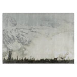 Elk at Grand Teton National Park Photography Cutting Board