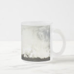 Elk at Grand Teton National Park Photography Frosted Glass Coffee Mug