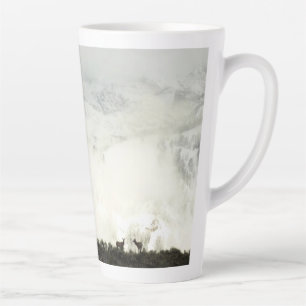 Elk at Grand Teton National Park Photography Latte Mug
