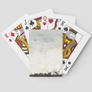 Elk at Grand Teton National Park Photography Poker Cards