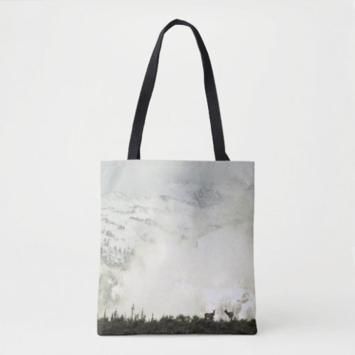 Elk at Grand Teton National Park Photography Tote Bag