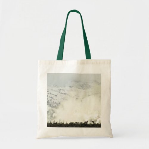 Elk at Grand Teton National Park Photography Tote Bag