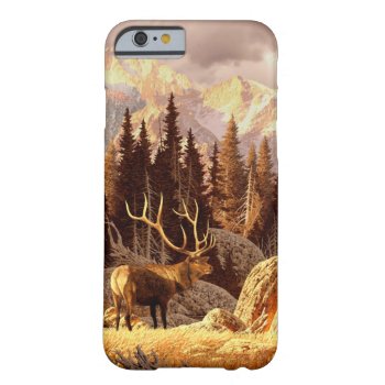 Elk Bull Barely There Iphone 6 Case by wildlifecollection at Zazzle
