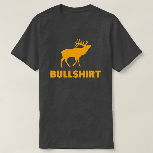 Elk Bull Hunting Shirt for Men and Women (Design Front)