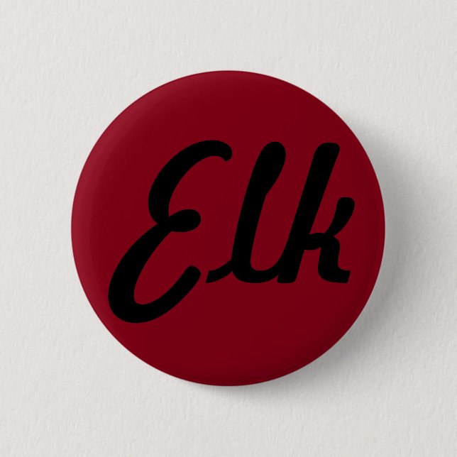 Elk Button (Front)