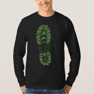 Elk City State Park Kansas Ks Hiking Boot T-Shirt