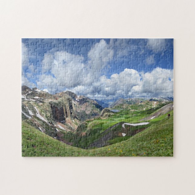 Elk Creek Canyon Continental Divide Colorado Trail Jigsaw Puzzle (Horizontal)