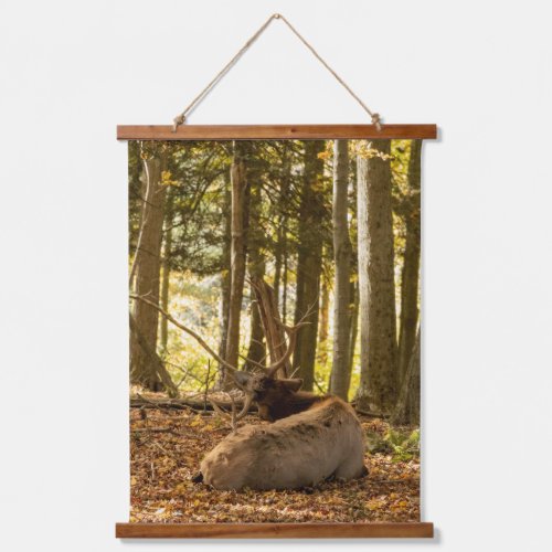 Elk Custom 26x36 Vertical Portrait One Panel Hanging Tapestry