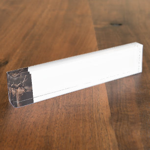 elk desk name plate