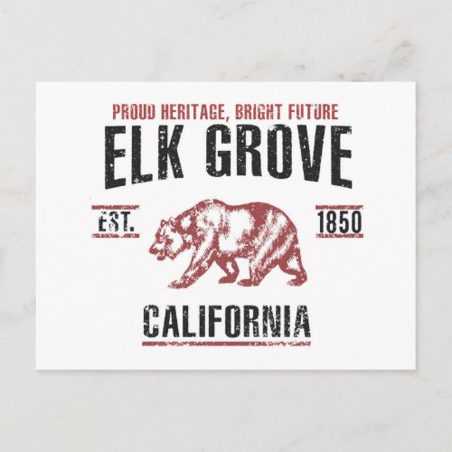 Elk Grove Postcard