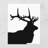 Elk Head Silhouette (Back)