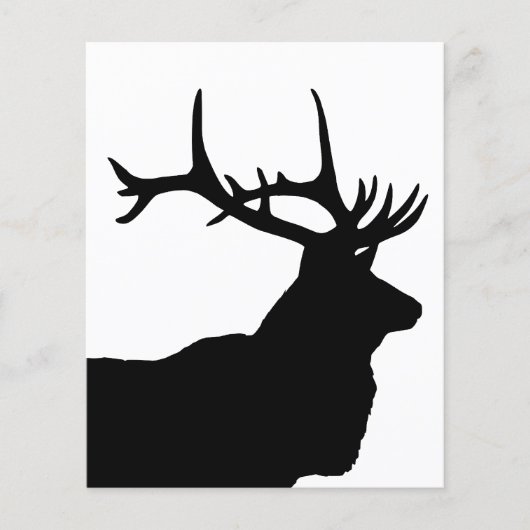 Elk Head Silhouette (Front)